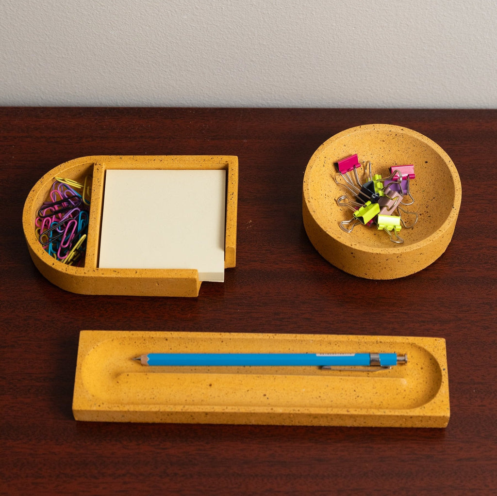 Sticki Note Holder | Marigold Terrazzo
